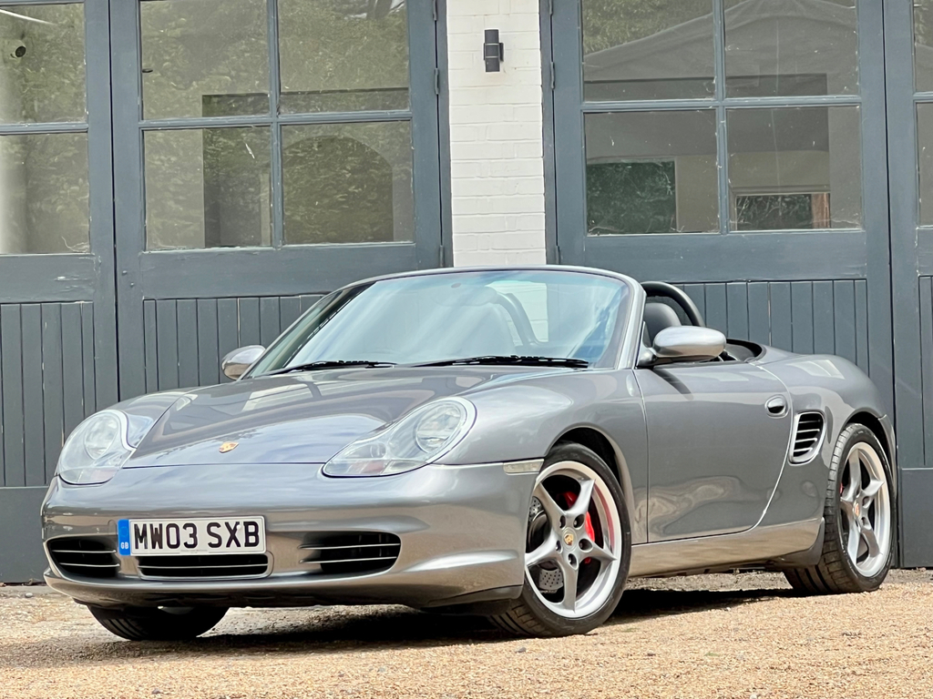 Porsche Boxster Convertible Grey