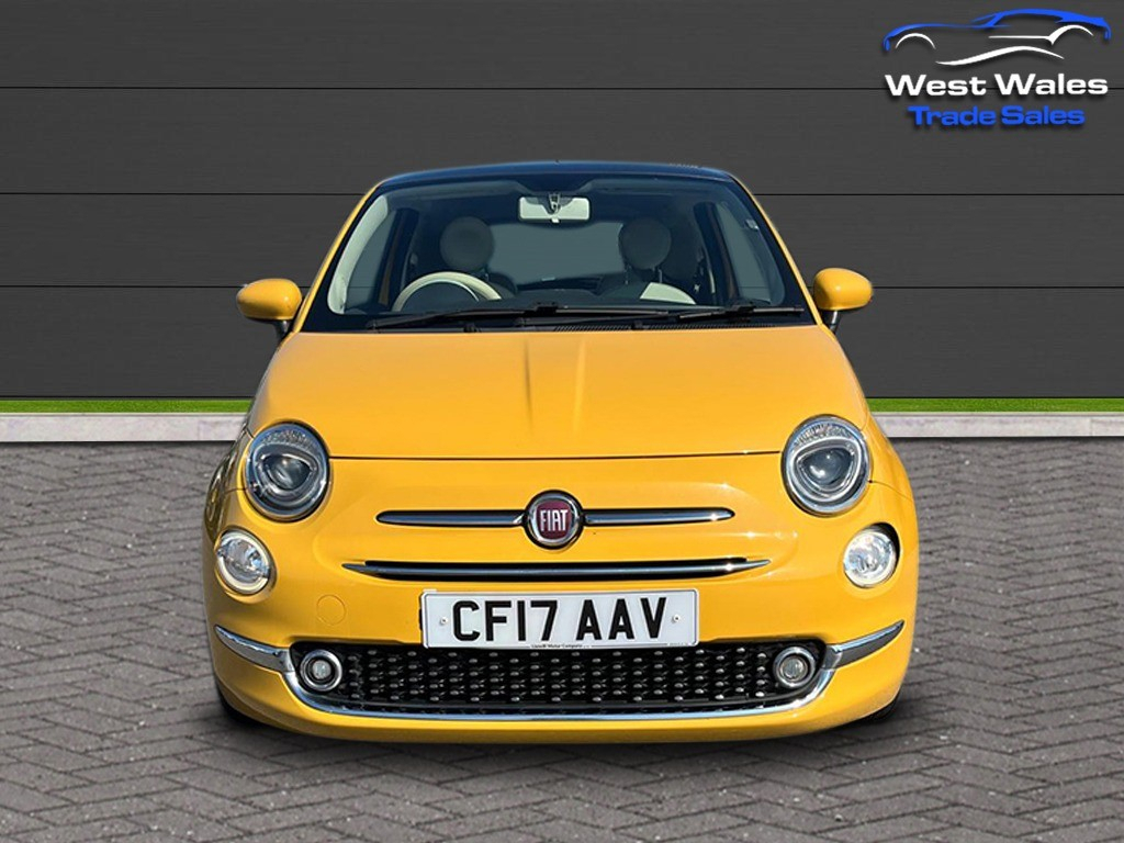 Fiat 500 Lounge Yellow #5