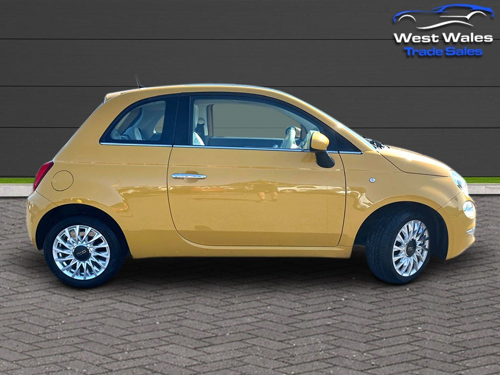 Fiat 500 Lounge Yellow #3