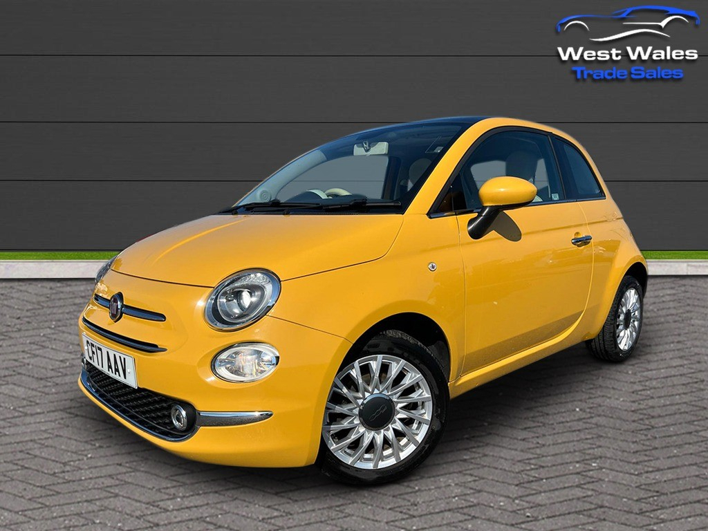 Fiat 500 Lounge Yellow #6
