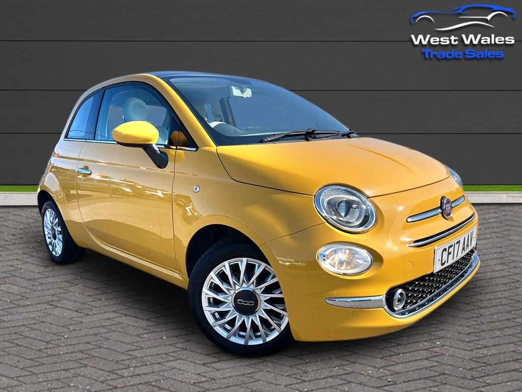 Fiat 500 Lounge Yellow #2