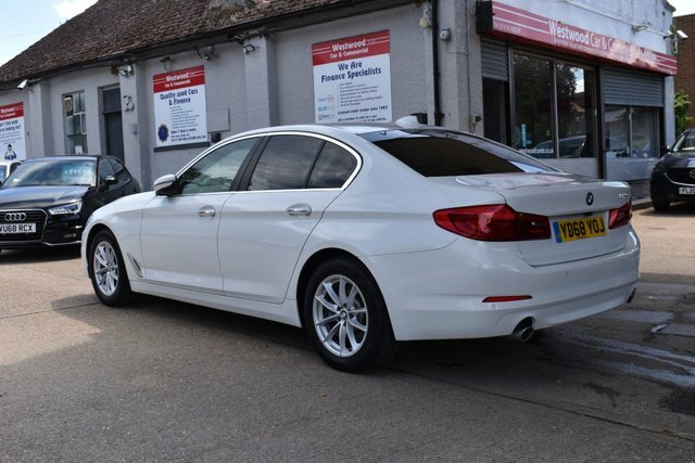 BMW 5 Series 2.0 520D Se Saloon Euro 6 Ss 1 YD68YOJ White #5