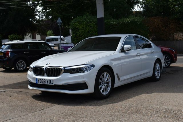BMW 5 Series 2.0 520D Se Saloon Euro 6 Ss 1 YD68YOJ White #3