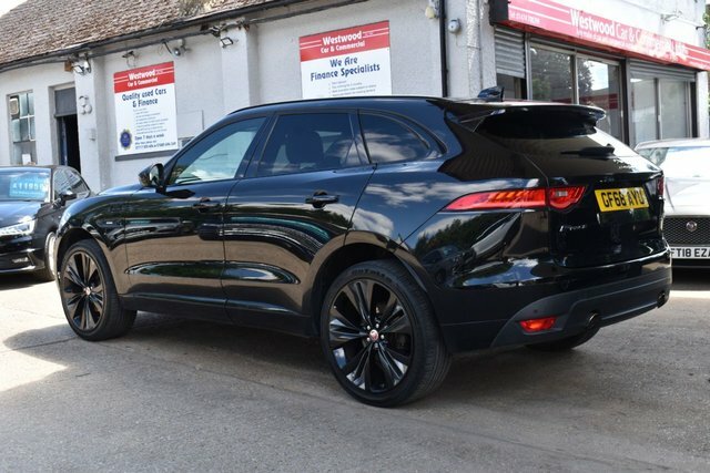 Jaguar F-Pace 2.0 P250i R-sport Suv Awd Euro 6 GF68AYU Black #5