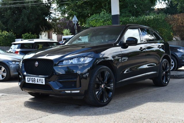 Jaguar F-Pace 2.0 P250i R-sport Suv Awd Euro 6 GF68AYU Black #3