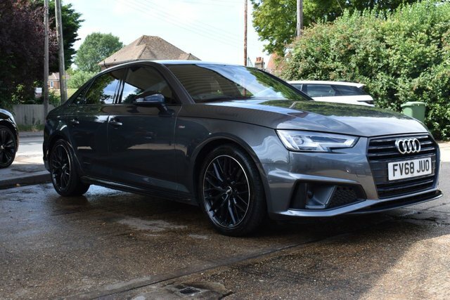 Audi A4 2.0 Tfsi 40 Black Edition Saloon S Tron Grey