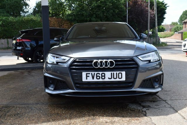 Audi A4 2.0 Tfsi 40 Black Edition Saloon S Tron FV68JUO Grey #2