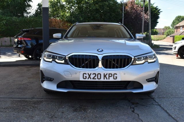 BMW 3 Series 2.0 320D Se Touring Euro 6 Ss Silver #2