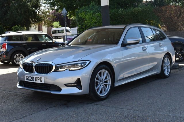 BMW 3 Series 2.0 320D Se Touring Euro 6 Ss Silver #3