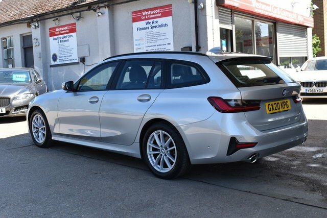 BMW 3 Series 2.0 320D Se Touring Euro 6 Ss Silver #4