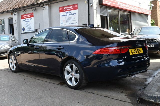 Jaguar XF 3.0D V6 Portfolio Saloon Euro 6 S Blue #5