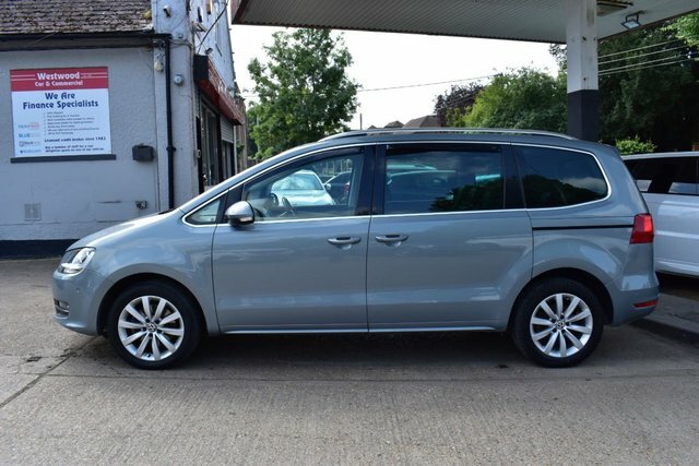 Volkswagen Sharan 2.0 Tdi Bluemotion Tech Sel Mpv Grey #4