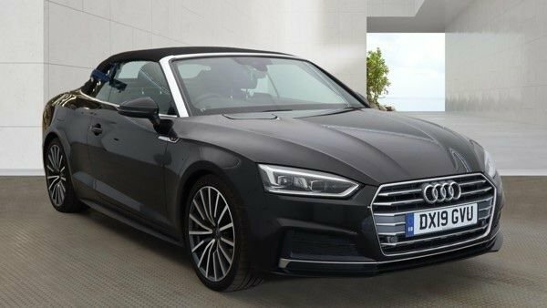 Audi A5 2.0 Tfsi 40 S Line Convertible S Tronic Black