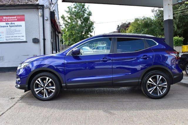 Nissan Qashqai 1.3 Dig-t N-connecta Suv Dct Euro SD70YCA Blue #4