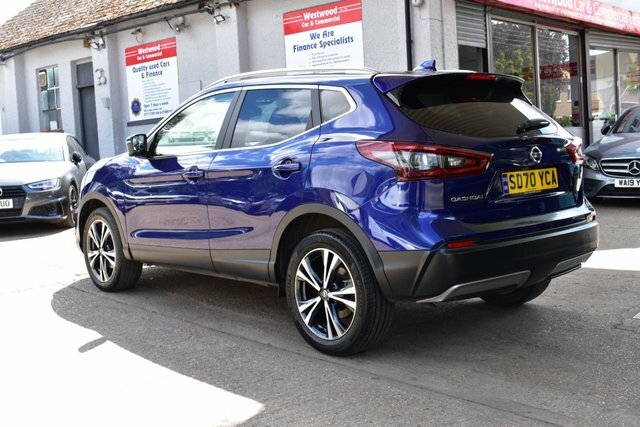 Nissan Qashqai 1.3 Dig-t N-connecta Suv Dct Euro SD70YCA Blue #5