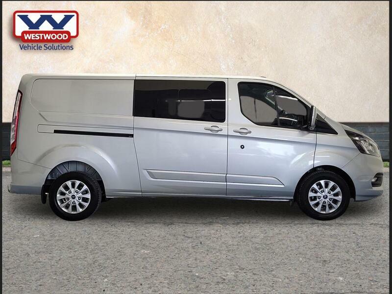 Ford Transit Custom 2.0 320 Ecoblue Limited Crew Van L2 H1 Euro 6 Ss MV73CJX #2