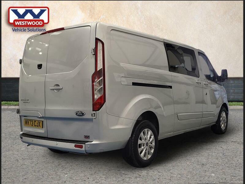 Ford Transit Custom 2.0 320 Ecoblue Limited Crew Van L2 H1 Euro 6 Ss MV73CJX #3