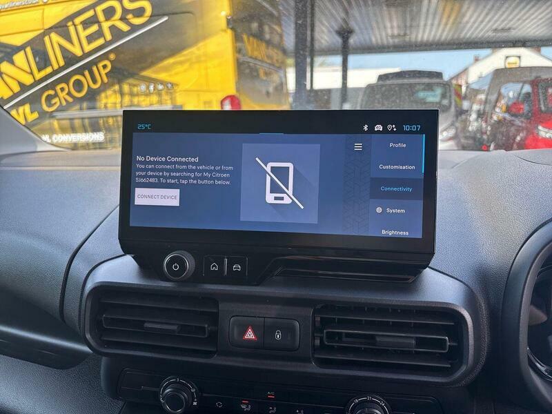 Citroen Berlingo 1.5 Bluehdi 100Ps Van Driver Panel Van Black #29