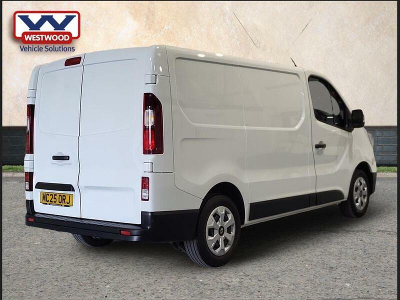 Renault Trafic Ll30 Blue Dci 150 Extra Safety Crew Van White #119