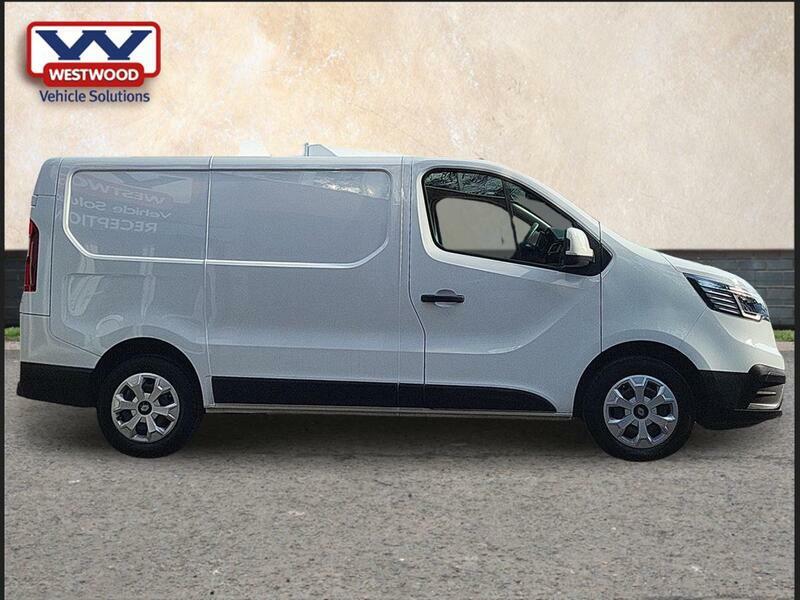 Renault Trafic Ll30 Blue Dci 150 Extra Safety Crew Van White #118