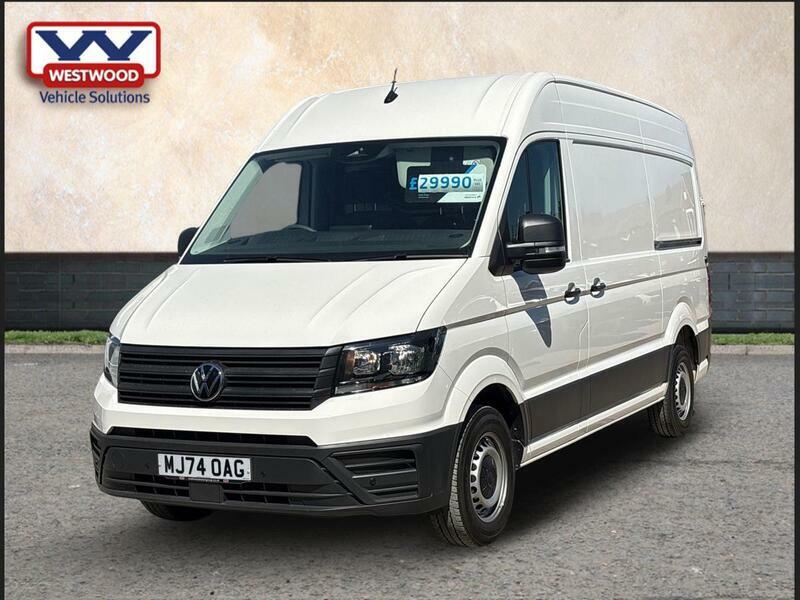 Volkswagen Crafter Cr35 Panel Van Startline Mwb 140 Ps 2.0 Tdi 6Sp Ma White #7