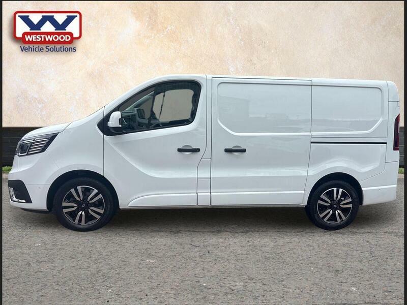 Renault Trafic Sl30 Blue Dci 130 Advance Safety Van White #7