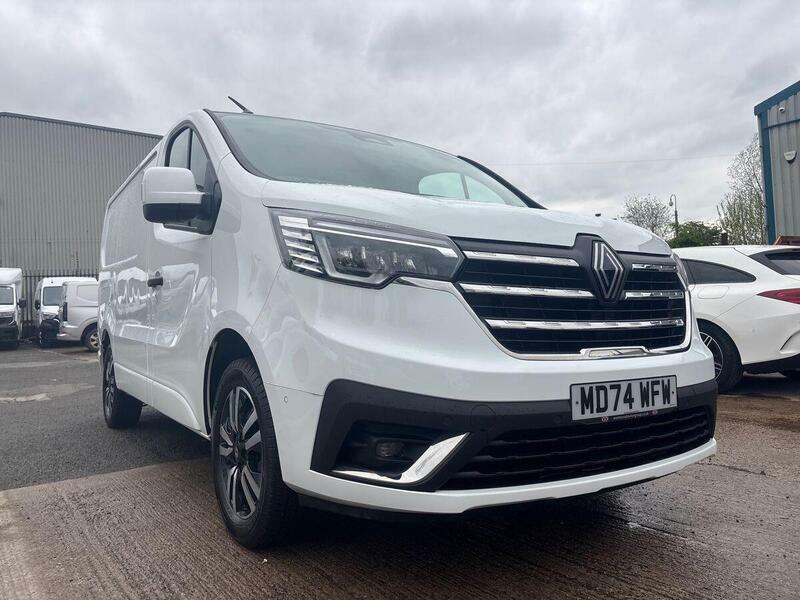 Renault Trafic Sl30 Blue Dci 130 Advance Safety Van White #14