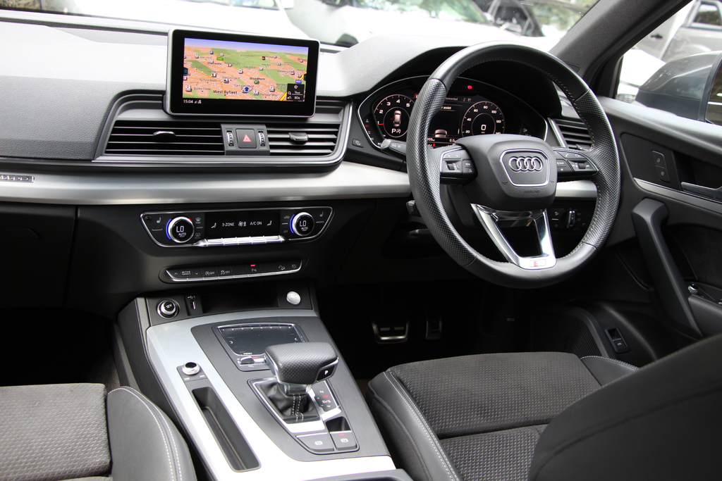 Audi Q5 Q5 S Line Black Edition 40 Tdi Quattro S-a Blue #12
