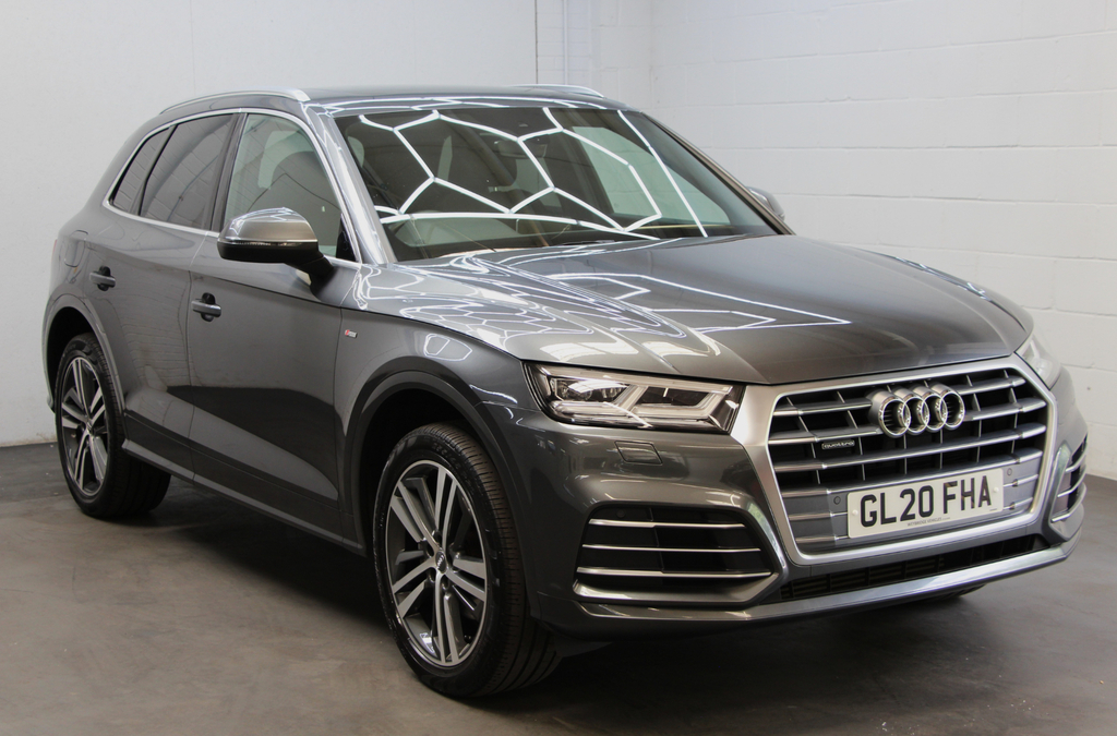 Audi Q5 Q5 S Line Black Edition 40 Tdi Quattro S-a Blue #8