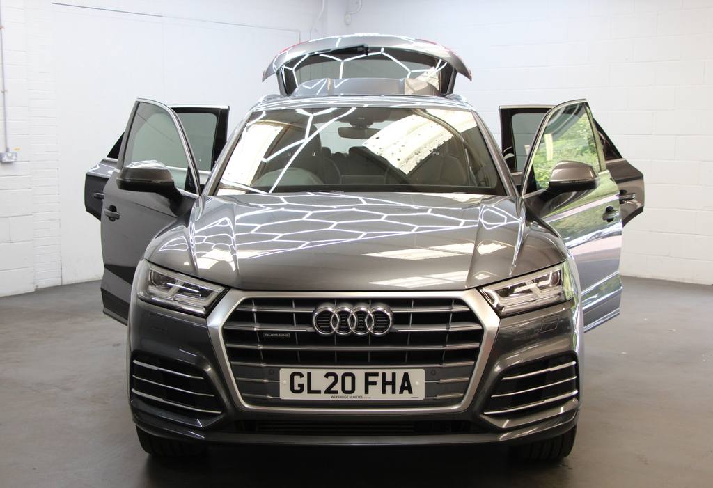 Audi Q5 Q5 S Line Black Edition 40 Tdi Quattro S-a Blue #7
