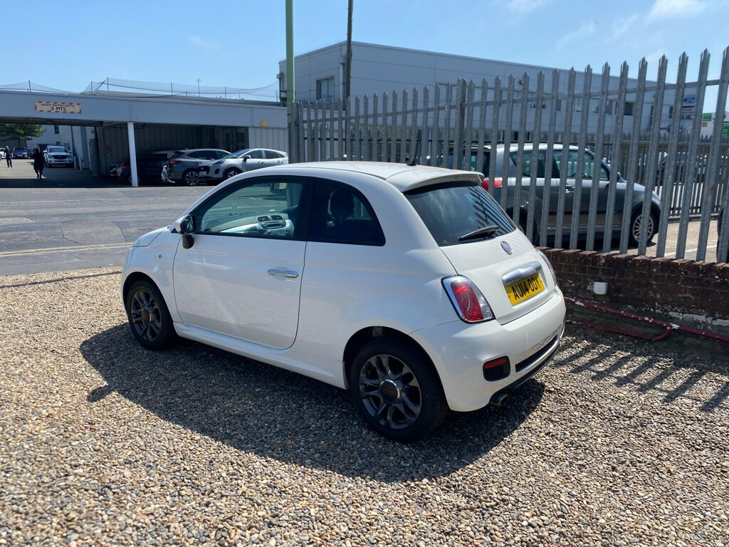 Fiat 500 1.2 S White #3