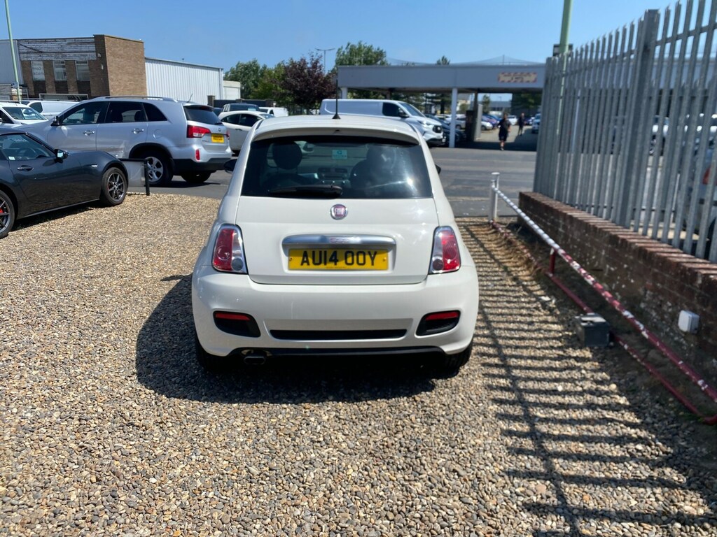 Fiat 500 1.2 S White #4