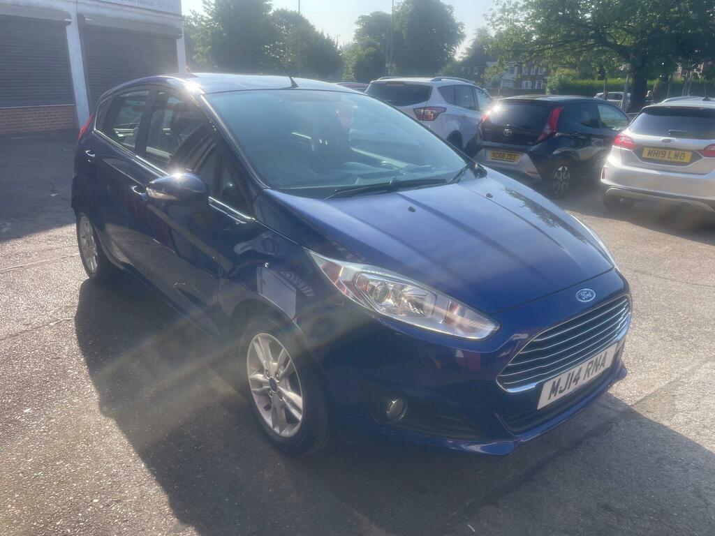 Ford Fiesta 1.0T Ecoboost Zetec Euro 5 Ss Blue