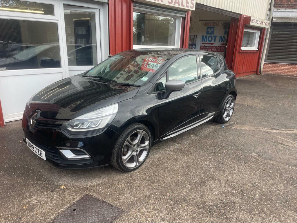 Renault Clio Gt Line Black #6