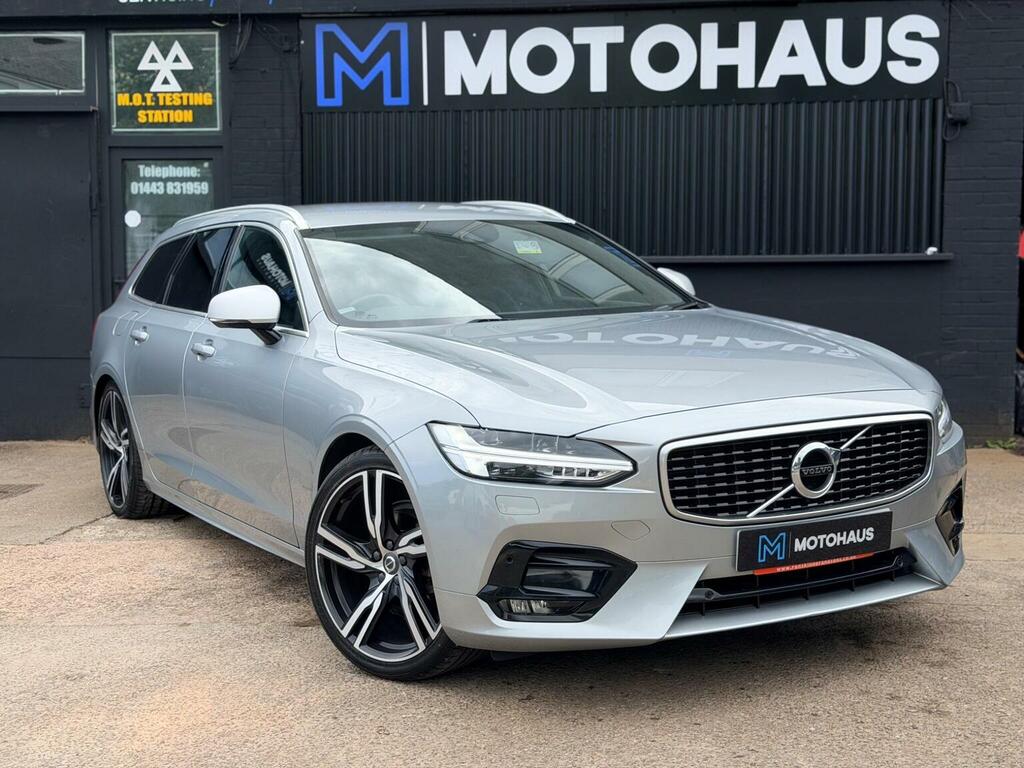 Volvo V90 Estate 2.0 D4 R-design Pro Euro 6 Ss Silver