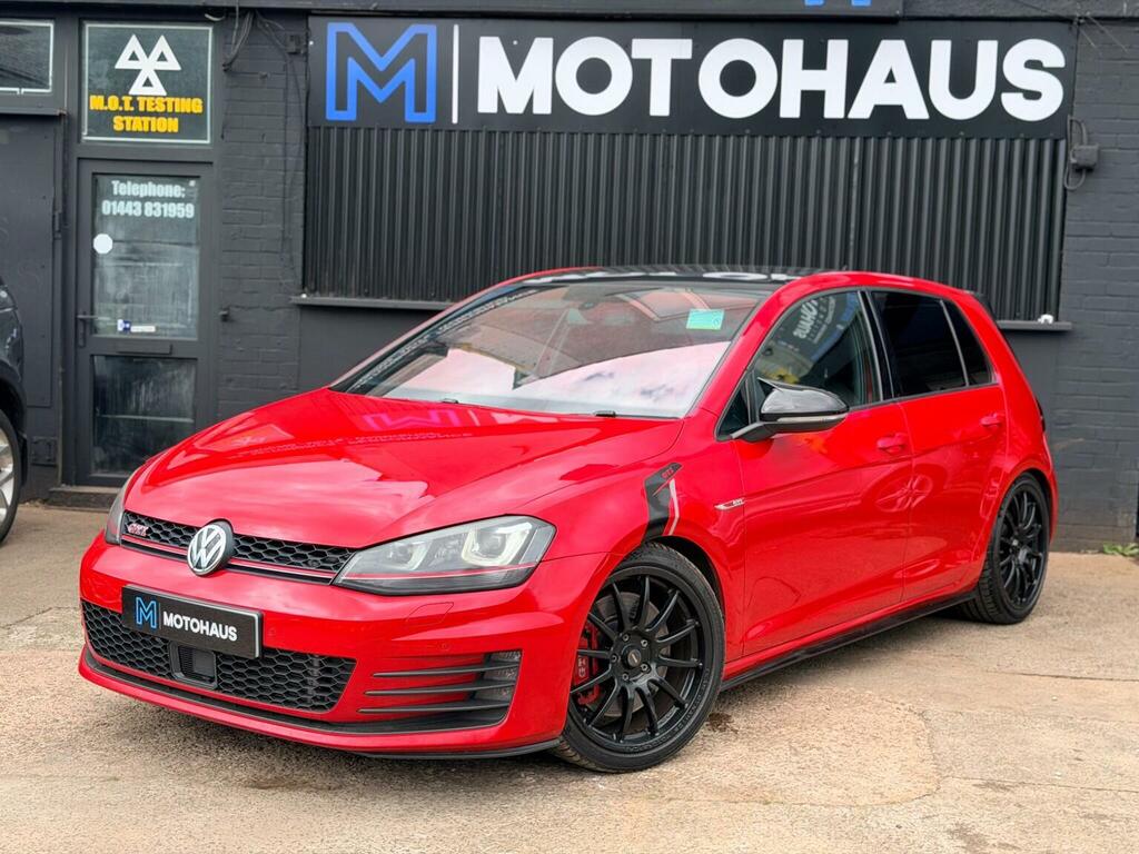 Volkswagen Golf Hatchback 2.0 Tsi Bluemotion Tech Gti Dsg Euro 6 SG14ZKK Red #3