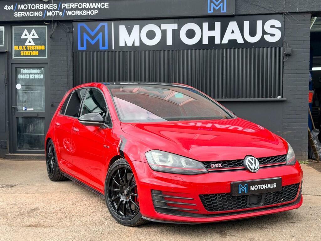 Volkswagen Golf Hatchback 2.0 Tsi Bluemotion Tech Gti Dsg Euro 6 Red