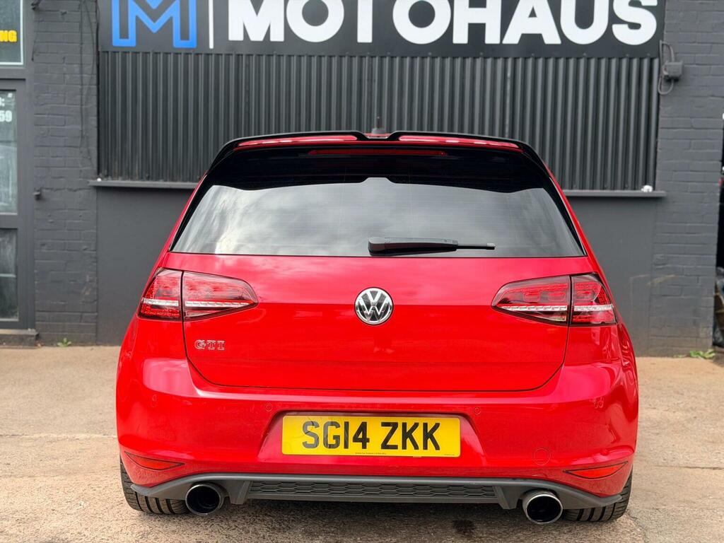 Volkswagen Golf Hatchback 2.0 Tsi Bluemotion Tech Gti Dsg Euro 6 SG14ZKK Red #5