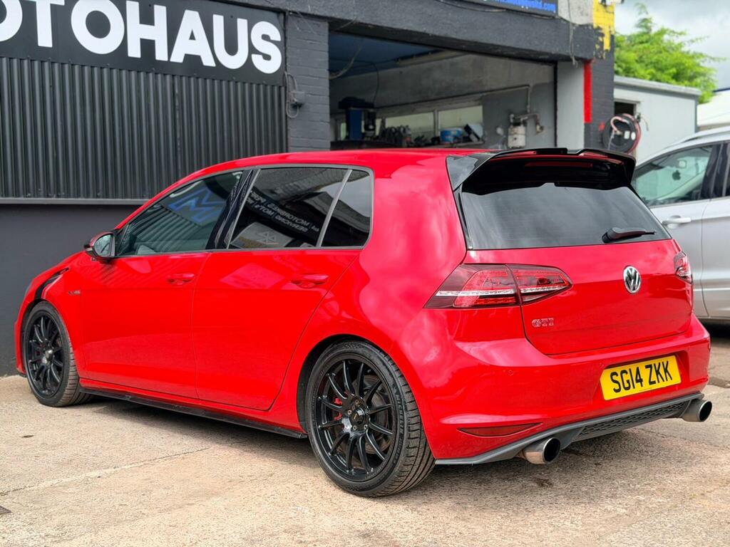 Volkswagen Golf Hatchback 2.0 Tsi Bluemotion Tech Gti Dsg Euro 6 SG14ZKK Red #4