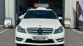 Mercedes-Benz C Class 1.6 C180 Blueefficiency Amg Sport Plus G-tronic E White #2
