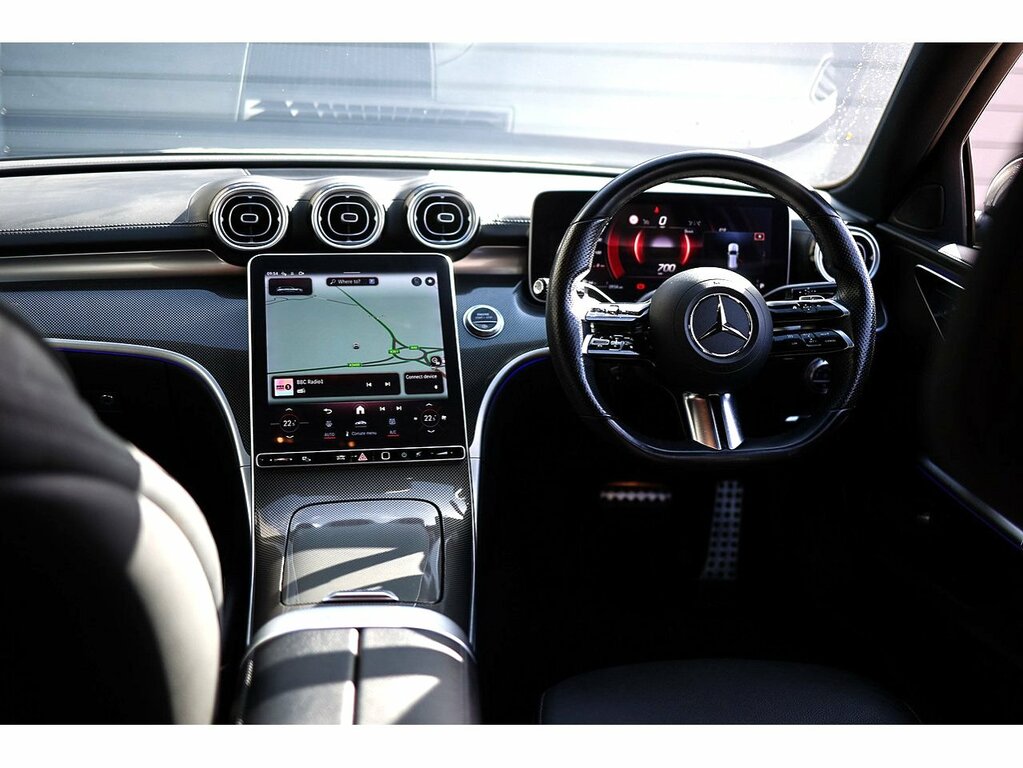 Mercedes-Benz C Class C200h Mhev Amg Line YX22KFZ Grey #2