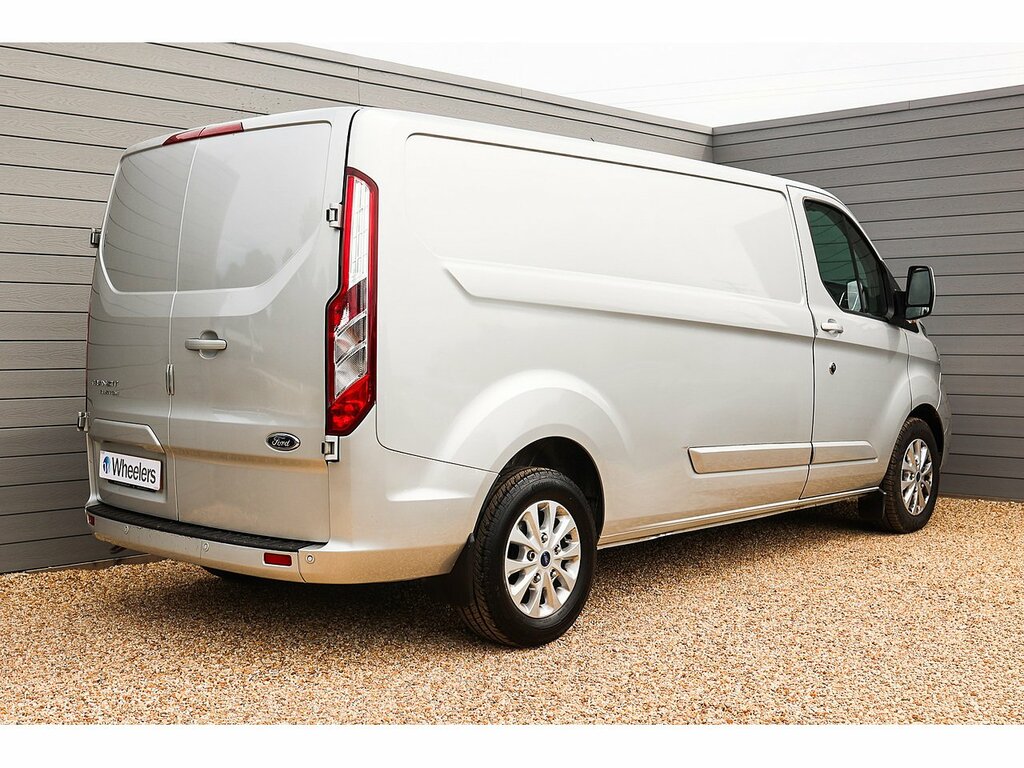Ford Transit Custom 300 Ecoblue Limited RO21VVB Silver #3