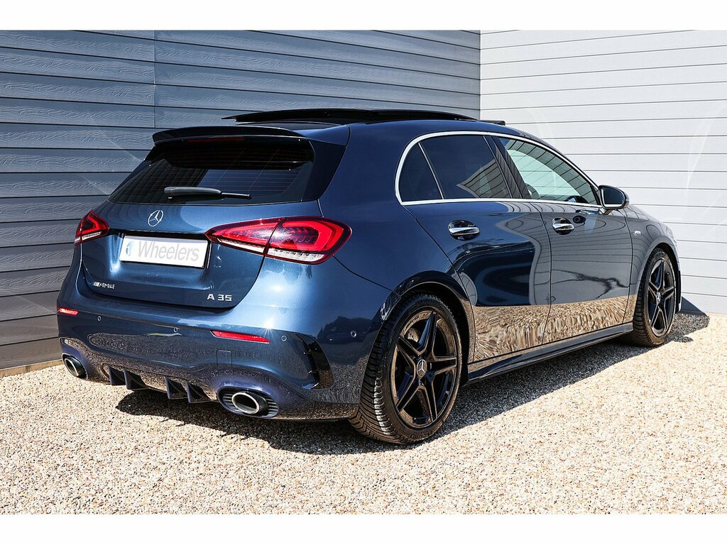Mercedes-Benz A Class A35 Amg NG19KEJ Blue #3
