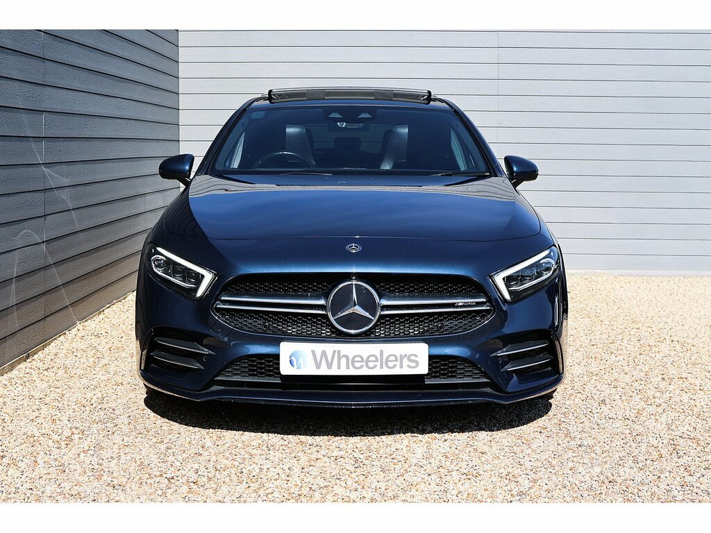 Mercedes-Benz A Class A35 Amg NG19KEJ Blue #4