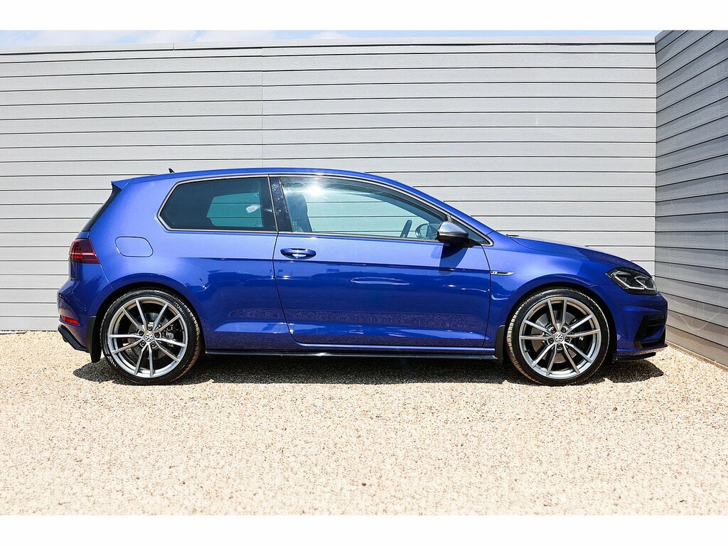 Volkswagen Golf Tsi R Blue #6