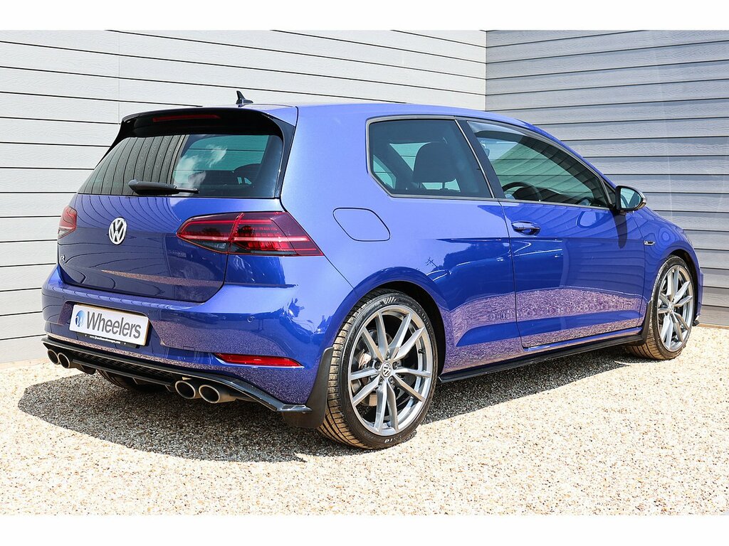 Volkswagen Golf Tsi R Blue #3