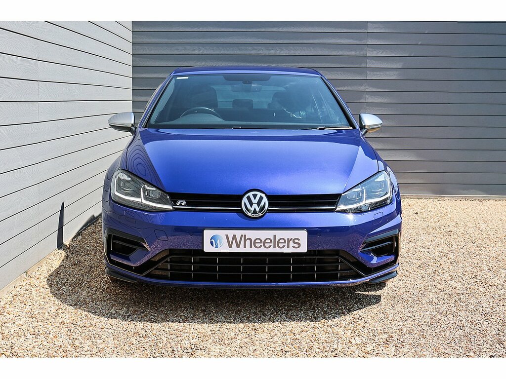 Volkswagen Golf Tsi R Blue #4