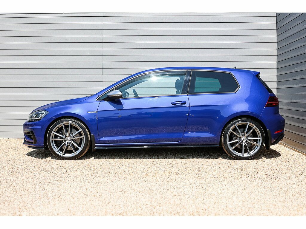 Volkswagen Golf Tsi R Blue #5