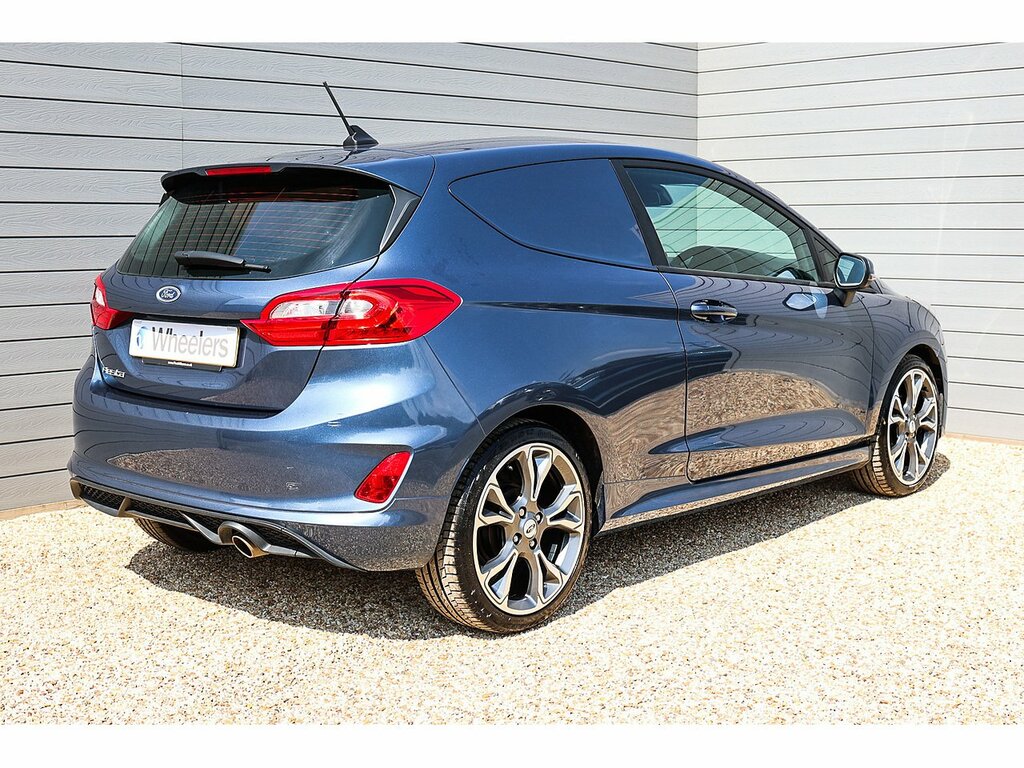 Ford Fiesta T Ecoboost Mhev Sport BK71YRM Blue #3