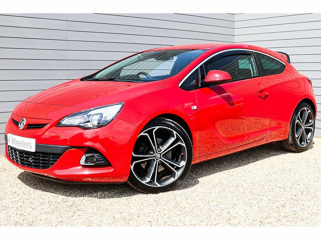 Vauxhall Astra GTC I Turbo Limited Edition Red